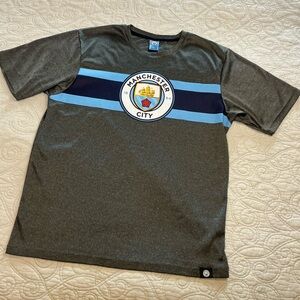 Manchester City Football Club Official Merchandise Gray shirt Men’s size XL